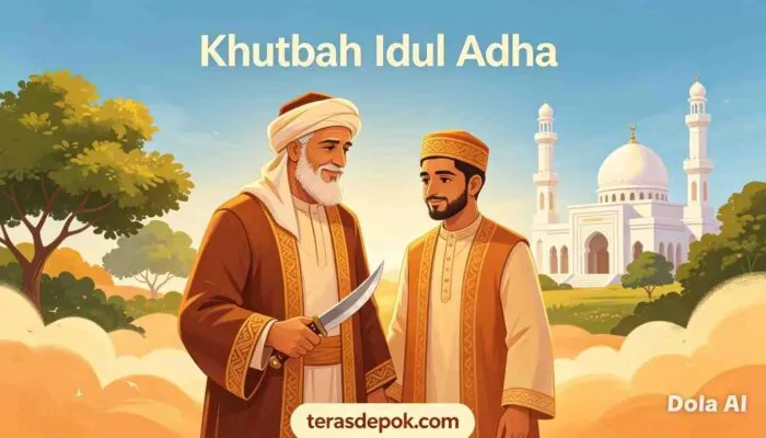 KHUTBAH IDUL ADHA : Kisah Ibrahim Mengajarkan Cara Mencintai Allah SWT