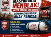PNIB : Tolak Impor Tabung CNG China, Berdayakan Produk Anak Bangsa
