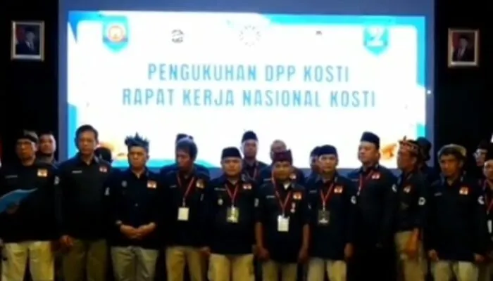 KOSTI Gelar Pengukuhan Pengurus Baru di Yogyakarta