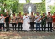 Kapolres Depok Pantau Langsung Perayaan Isa Almasih di Sejumlah Gereja
