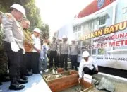 Groundbreaking Pembangunan Polres Depok Setelah Bangunan Berusia 44 Tahun