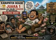 PPATK: Kabupaten Bogor Jadi Daerah dengan Pemain Judi Online Terbanyak di Indonesia, Capai 103.092 Orang