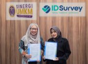 Sinergi UMKM Indonesia dan IDSurvey Teken Kerja Sama Program TJSL Pengurangan Stunting Berbasis Pemberdayaan Ekonomi di Bidara Cina