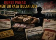 Panasnya Kursi Menteri Raja (bulan) Juli