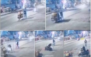 Menjadi Korban Tabrak Lari, Satrio Memilih Mengikhlaskan Gerobak Nasi Kuningnya yang Hancur
