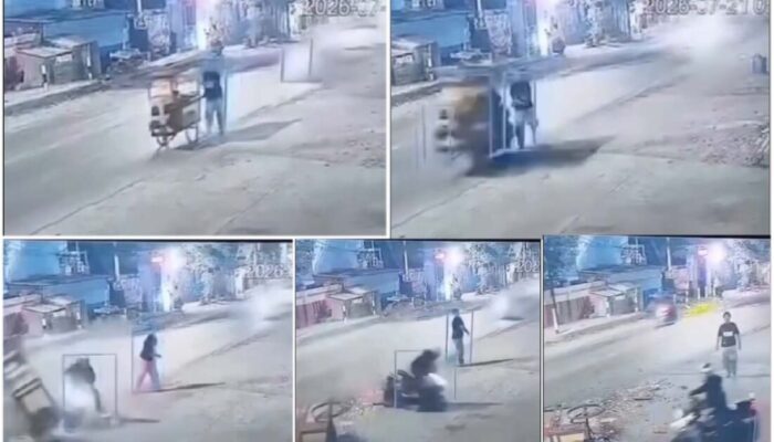 Menjadi Korban Tabrak Lari, Satrio Memilih Mengikhlaskan Gerobak Nasi Kuningnya yang Hancur