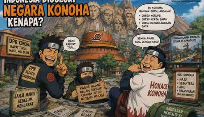 Kenapa Indonesia Dijuluki “Negara Konoha”? Begini Asal Muasalnya