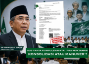 Manuver Politik Gus Yahya dan Pertaruhan Marwah NU di Muktamar ke-35