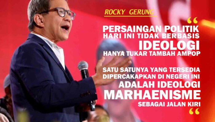 Rocky Gerung : Ideologi Marhaenisme Arah Baru Nasionalisme Bagi Anak Muda