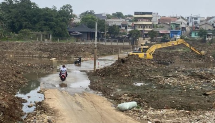 Genangan Banjir Selama 4 Tahun di Cipayung Depok Surut Dampak Normalisasi Sungai