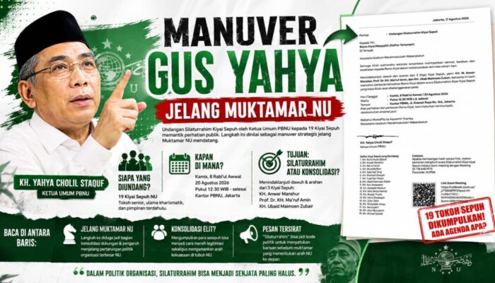 Memperalat Kiai Demi Berkuasa Kembali: Melawan Gaya Merusak Gus Yahya dan Barisan Oknum Gus Makelaran