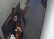 Pria Berseragam Loreng Tega Curi HP Penjaga Toilet SPBU