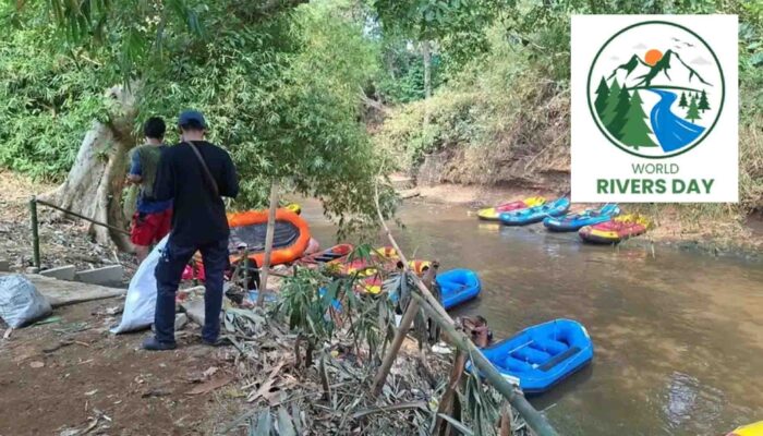 Simak Keseruan World Rivers Day di Bantaran Sungai Ciliwung Depok, Dari Pilah Sampah hingga Susur Sungai
