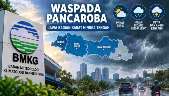 Musim Pancaroba, BMKG Himbau Warga Jawa Bagian Barat dan Tengah Waspada Perubahan Cuaca Ekstrem