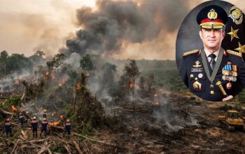 Menunggu Konpers Kapolri Baru Terkait Karhutla