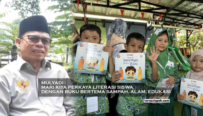 Ketua ALPPI Mulyadi Pranowo Dorong Tokoh Masyarakat Depok Sumbang Karya Buku untuk Menambah Literasi Sekolah